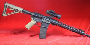 Spikes Tactical ST-15 Snowflake edition custom A/R 